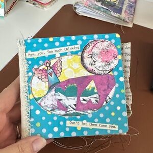 Art journal ready for your journaling!